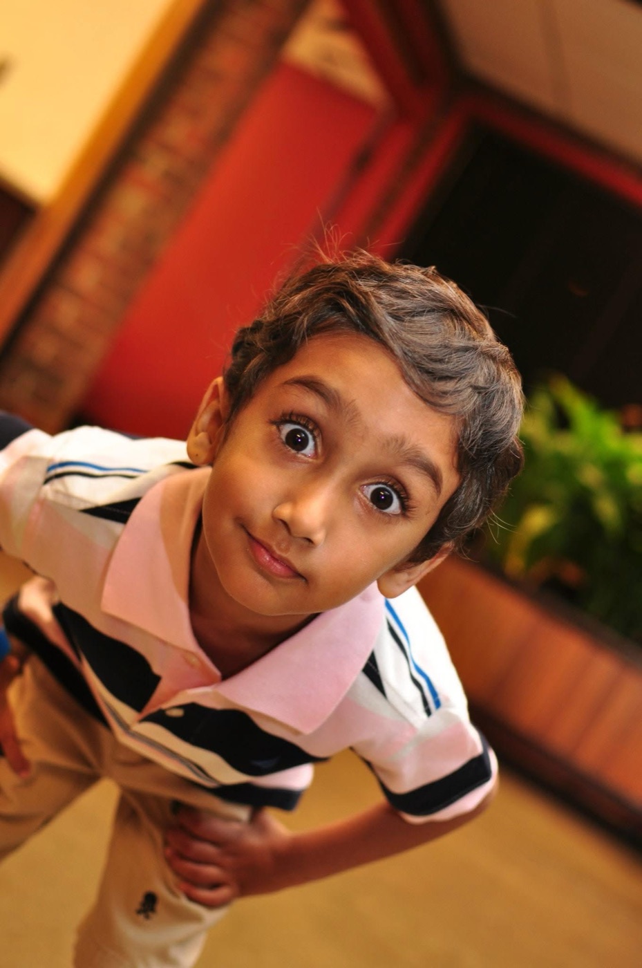 Yafee as a kid